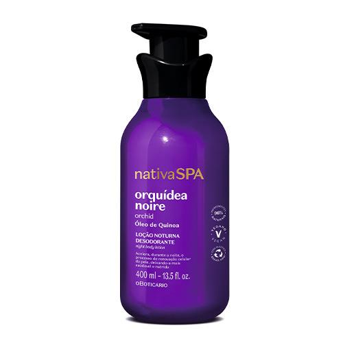 Loción Hidratante Corporal de Orquídea Noire 400ml NativaSPA