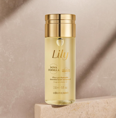 Lily Óleo Perfumado Corporal 150ml - O Boticário 