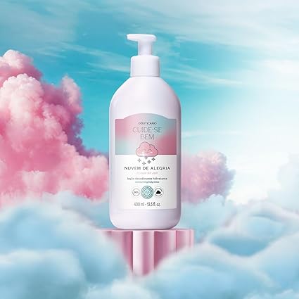 Loción Hidratante Corporal Nuvem de Alegria Cuide-se Bem – Hidratación 48h y frescor ligero