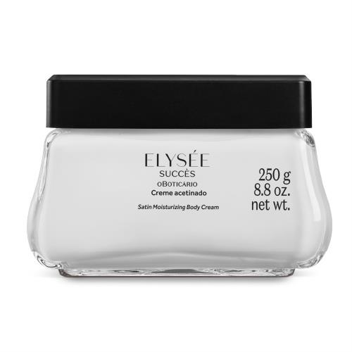 Elyseé Succès Crema Acetinada Corporal 250g - O Boticário