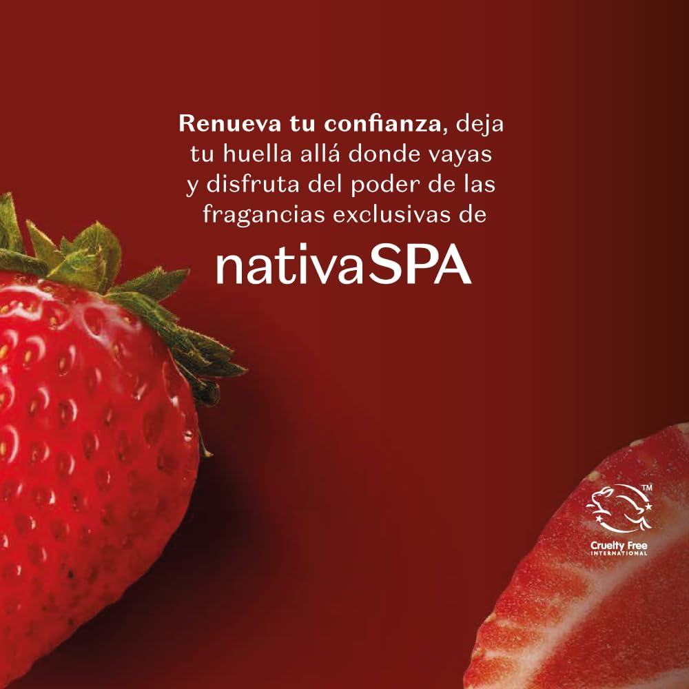 Body Splash Morango Ruby 200ml NativaSPA