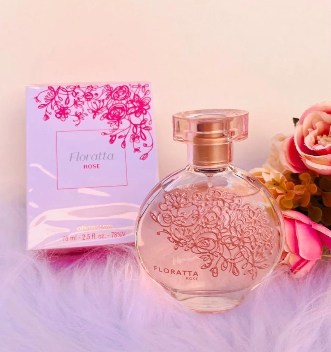 Floratta Rose Eau de Toilette 75 ml – Perfume floral frutal fresco y romántico