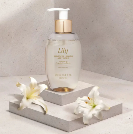 Lily Gel de ducha Líquido Acetinado 250ml - O Boticário