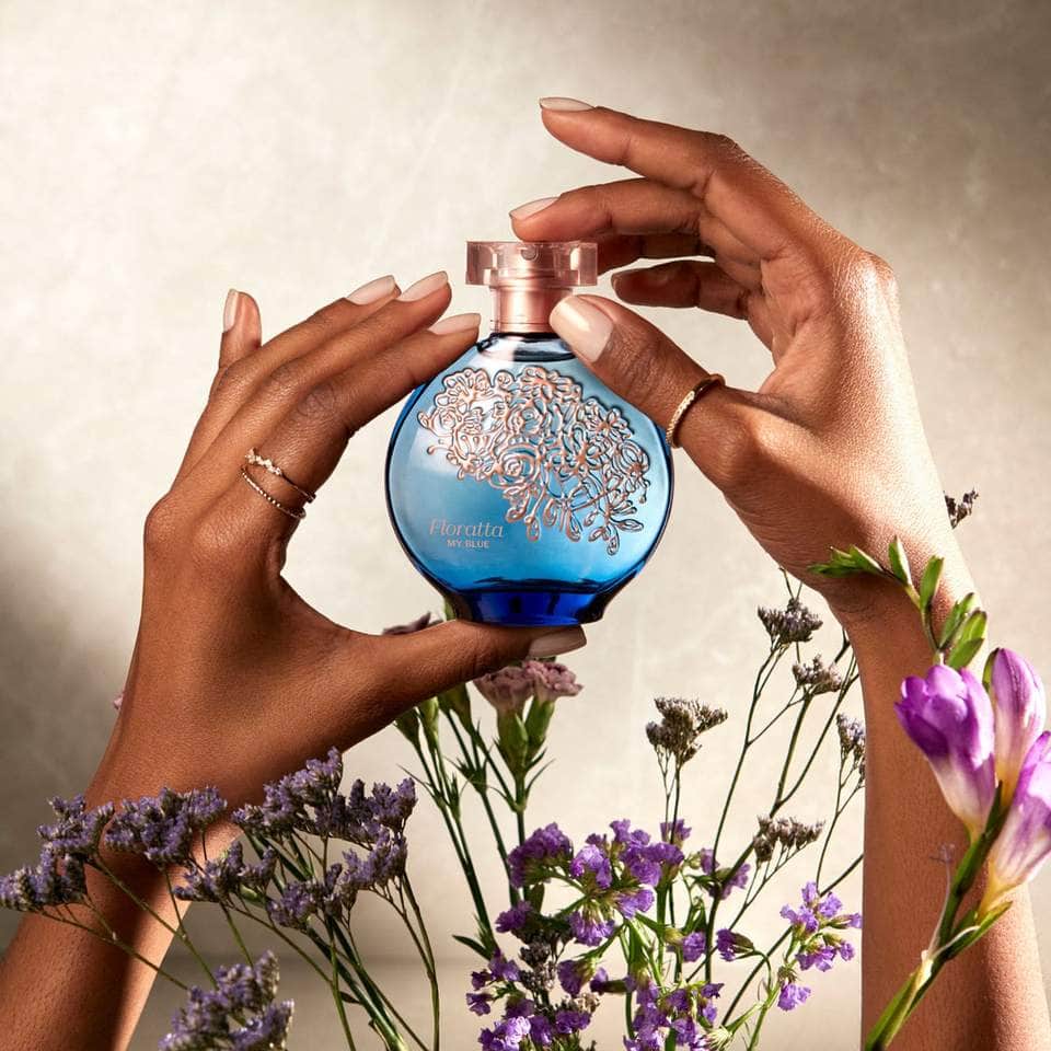 Floratta My Blue Eau de Toilette 75 ml – Perfume floral amaderado envolvente y moderno