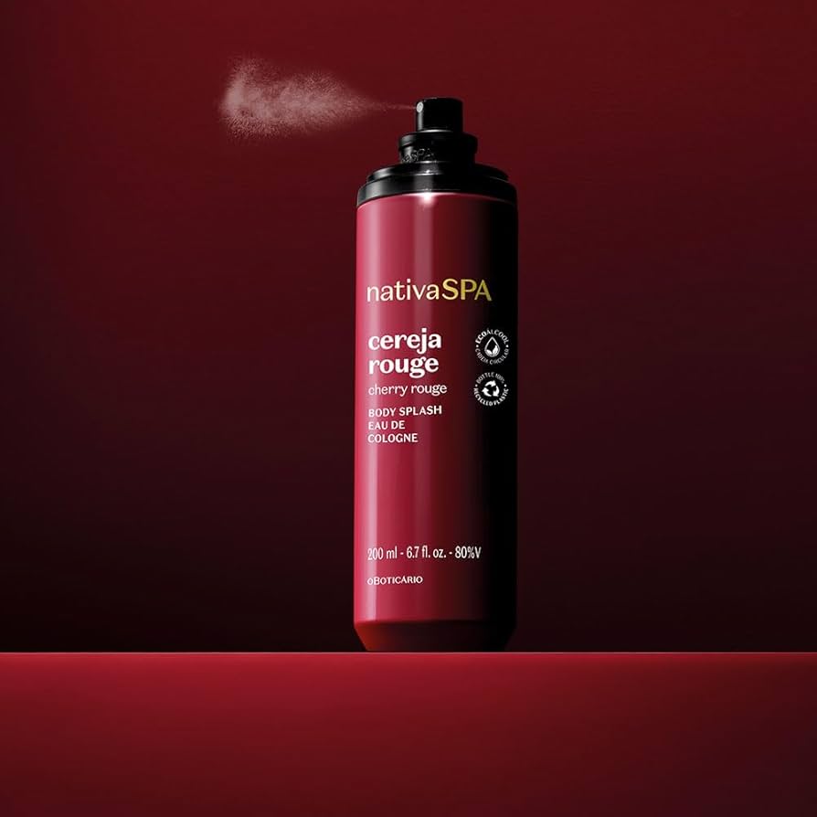 NativaSPA Cereza Rouge Body Splash 200ml - O Boticário