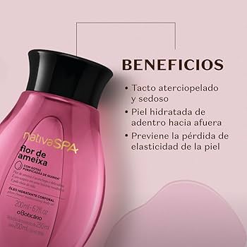Aceite Corporal Hidratante Flor de Ameixa 200ml NativaSPA