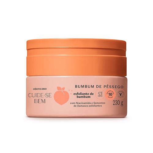 Crema Exfoliante Corporal Bumbum De Pessego 230g Cuide-Se Bem