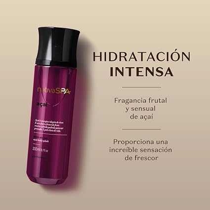 Body Splash Açaí 200ml NativaSPA
