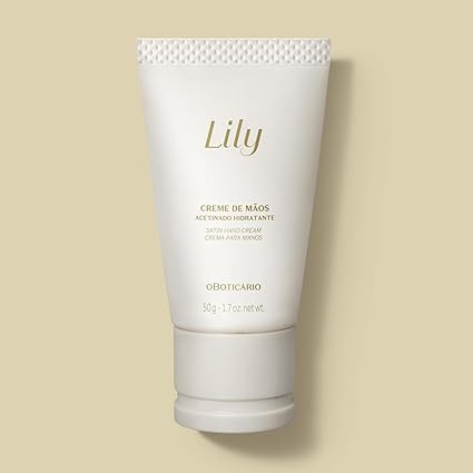 Crema de Manos Hidratante Acetinado Lily 50g