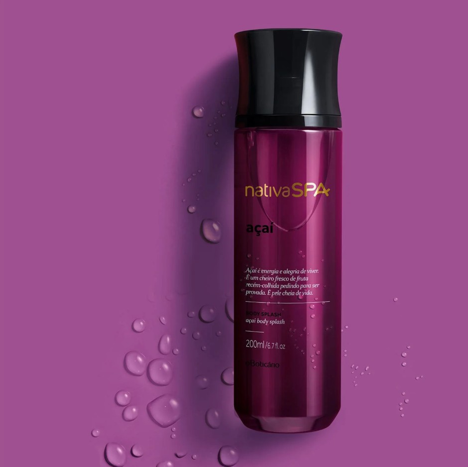 Body Splash Açaí 200ml NativaSPA