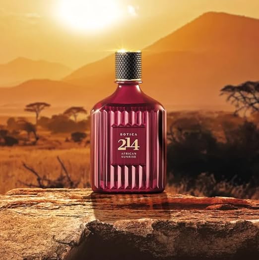 Botica 214 African Sunrise Fougére Amadeirado Man Eau De Parfum 90ml - O Boticário