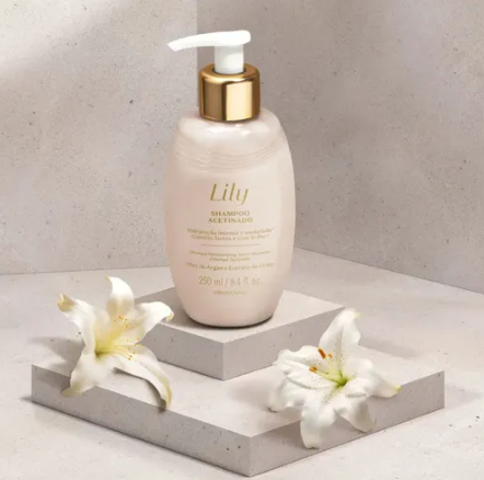 Lily Shampoo Acetinado Lily - O Boticário