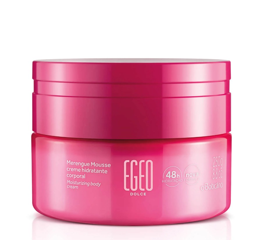 Mouse Crema Hidratante Corporal Egeo Dolce 250g – Hidratación Dulce y Alegre