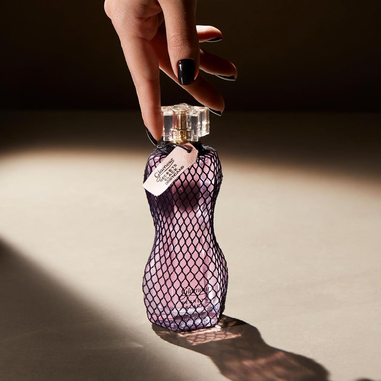 Glamour Secrets Black Eau de Toilette 75 ml – Perfume femenino oriental frutal, seductor y misterioso