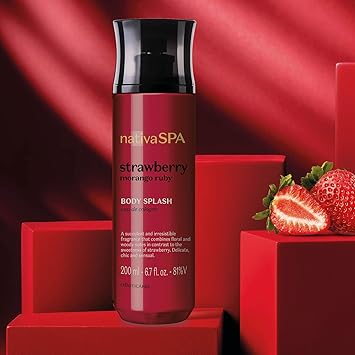 NativaSPA Fresa Ruby Body Splash 200ml - O Boticário