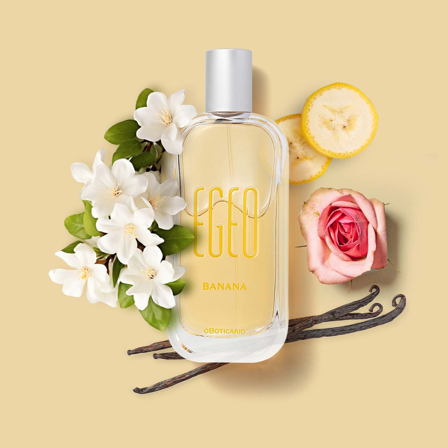Egeo Banana Eau de Toilette 90ml – Perfume Dulce Frutal Alegre y Energizante