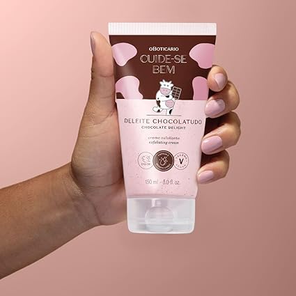 Crema Exfoliante Corporal Deleite Chcolatudo 150ml Cuide-se Bem 