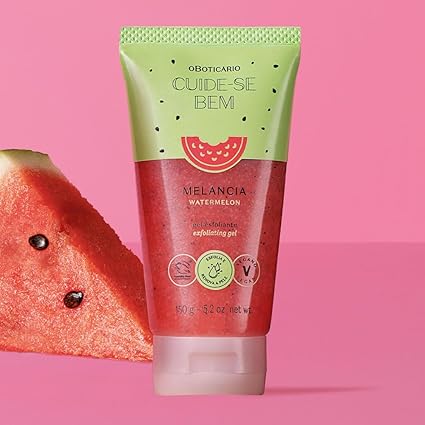 Gel Exfoliante Corporal Sandía 150g Cuide-se Bem