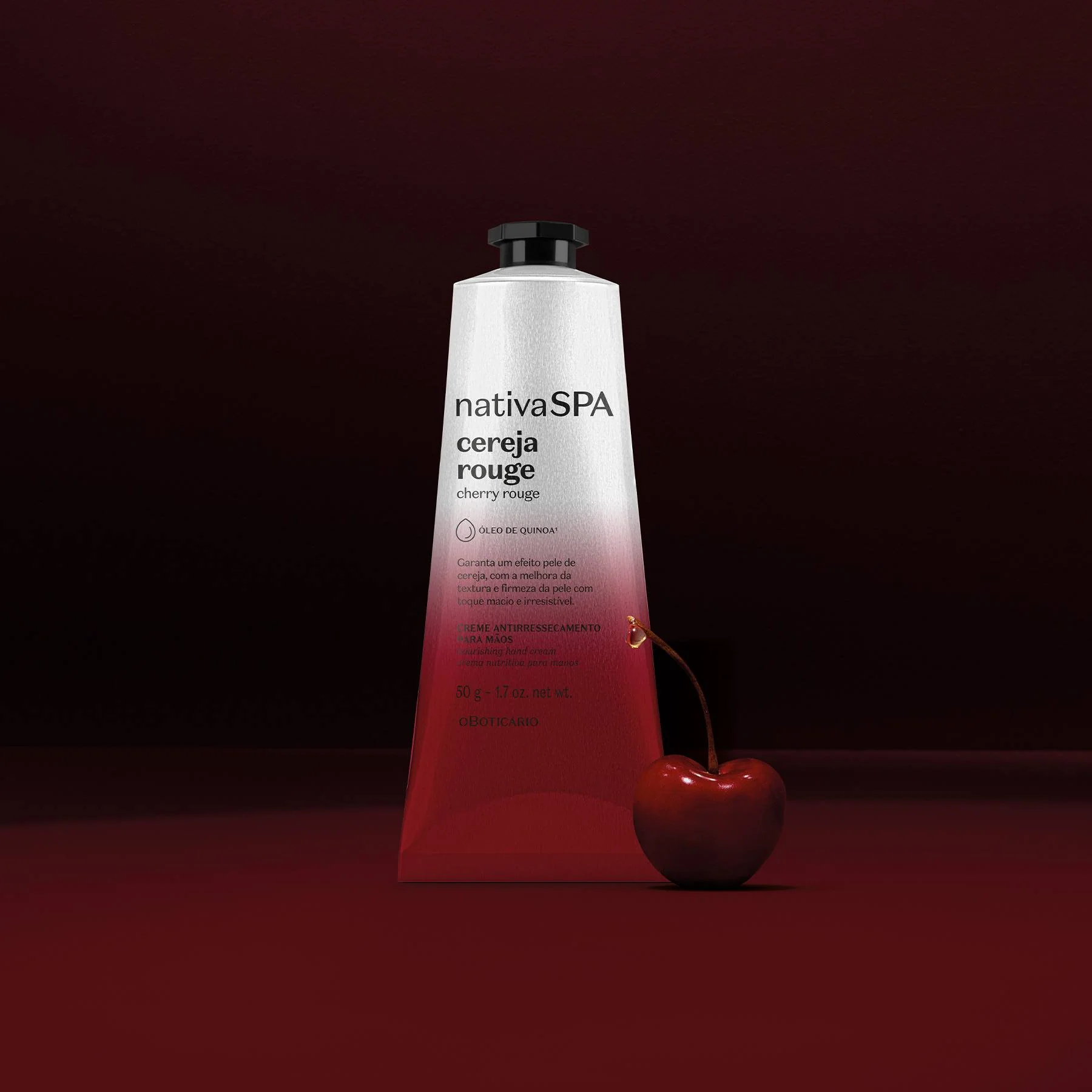 Crema Hidratante de Manos Cereza Rouge 50g NativaSPA