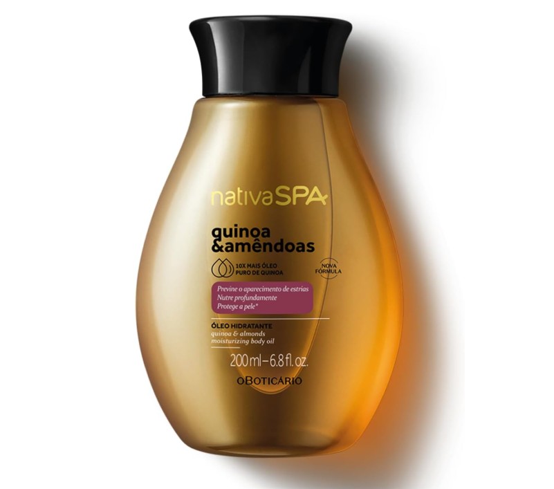 Aceite Corporal Hidratante Quinoa y Almendras 200ml NativaSPA