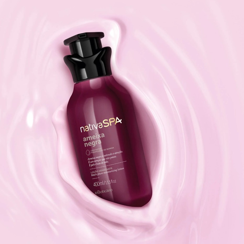Loción Hidratante Corporal Ameixa Negra 400ml NativaSPA