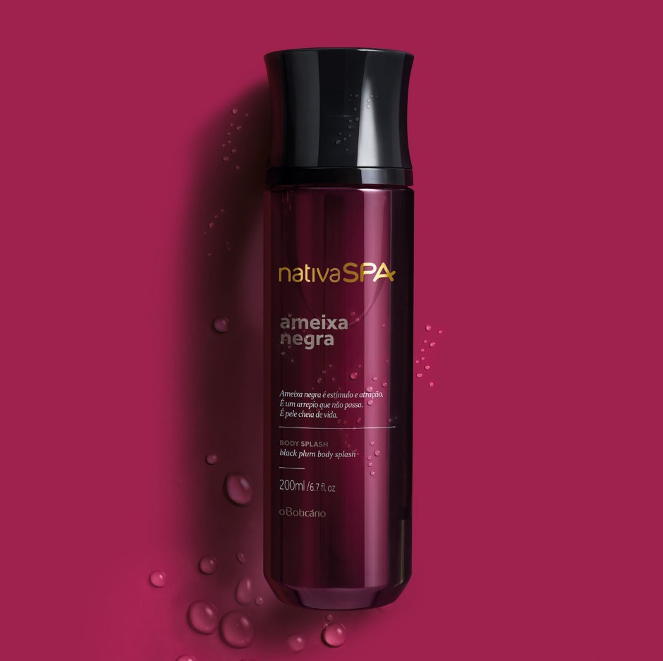 Body Splash Ameixa Negra 200ml NativaSPA