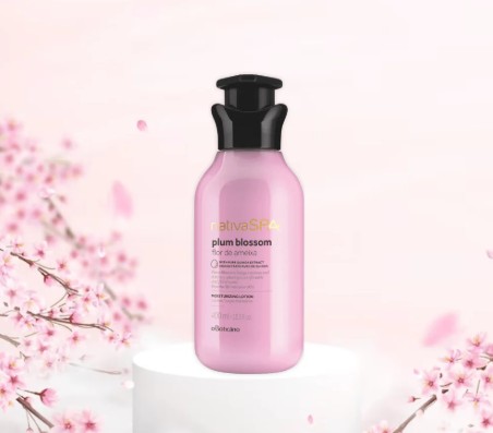Loción Hidratante Corporal Flor de Ameixa 400ml NativaSPA