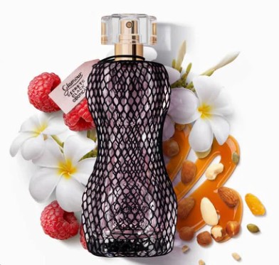 Glamour Secrets Black Eau de Toilette 75 ml – Perfume femenino oriental frutal, seductor y misterioso