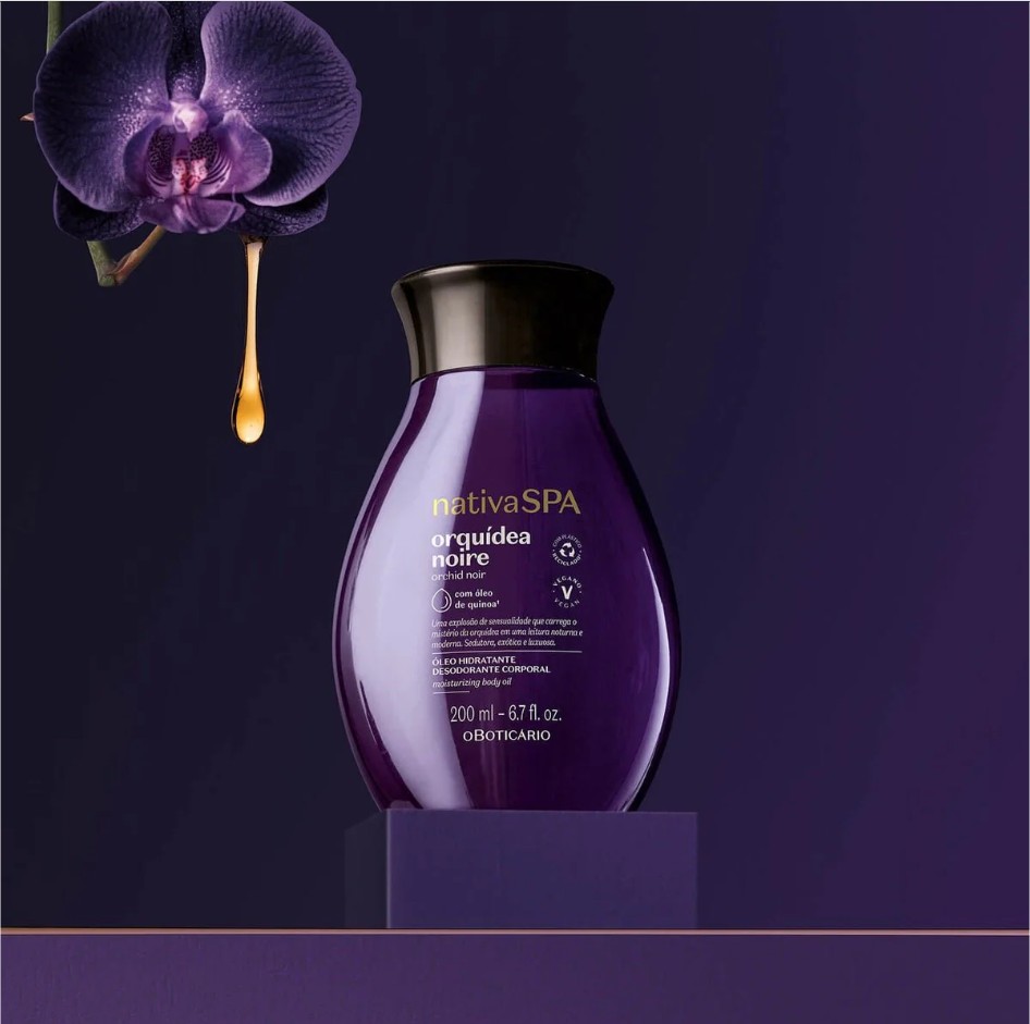 Aceite Corporal Hidratante Orquídea Noire 200ml NativaSPA