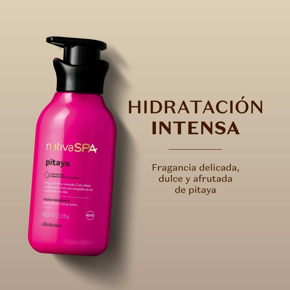 Loción Hidratante Corporal Pitaya 400ml NativaSPA