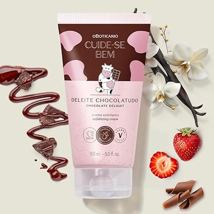 Crema Exfoliante Corporal Deleite Chcolatudo 150ml Cuide-se Bem 