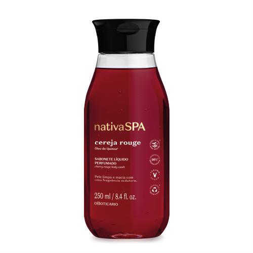 NativaSPA Cereza Rouge Gel de ducha líquido NativaSPA 200ml - O Boticário