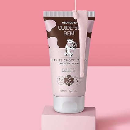 Crema Exfoliante Corporal Deleite Chcolatudo 150ml Cuide-se Bem 