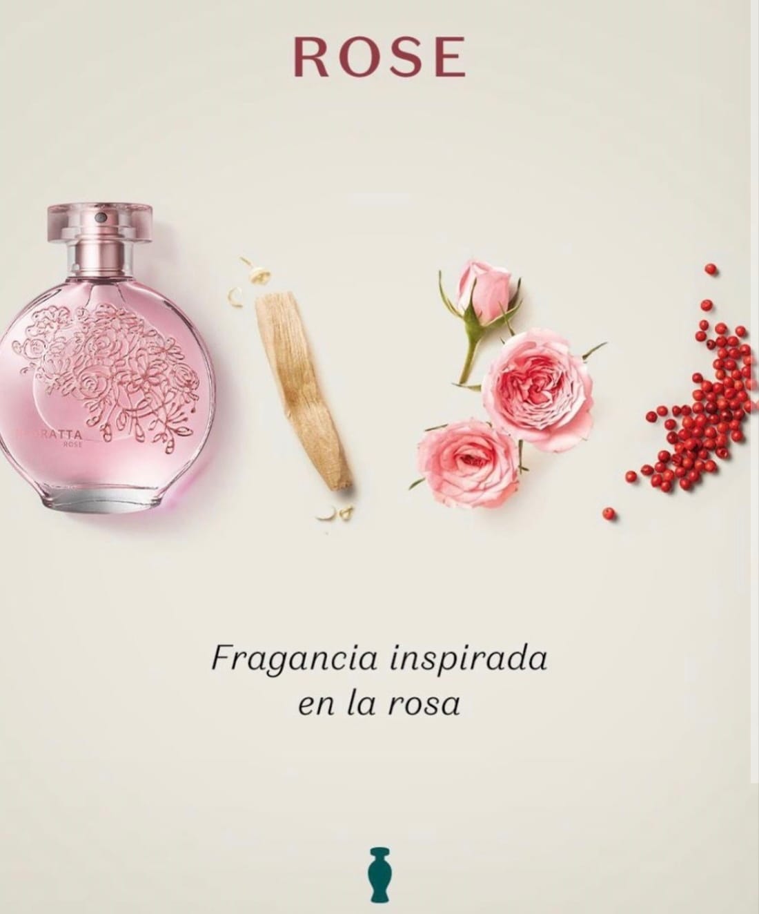 Floratta Rose Eau de Toilette 75 ml – Perfume floral frutal fresco y romántico