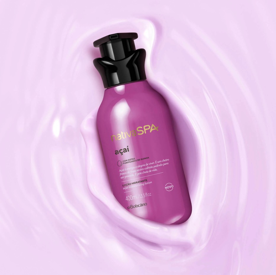 Loción Hidratante Corporal Açaí 400ml NativaSPA