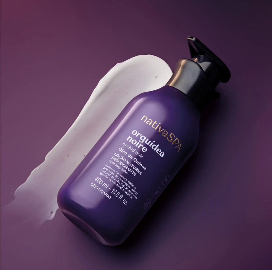 Loción Hidratante Corporal de Orquídea Noire 400ml NativaSPA