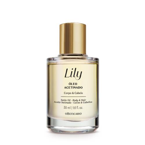 Aceite Multifuncional Acetinado Cuerpo y pelo Lily 50ml