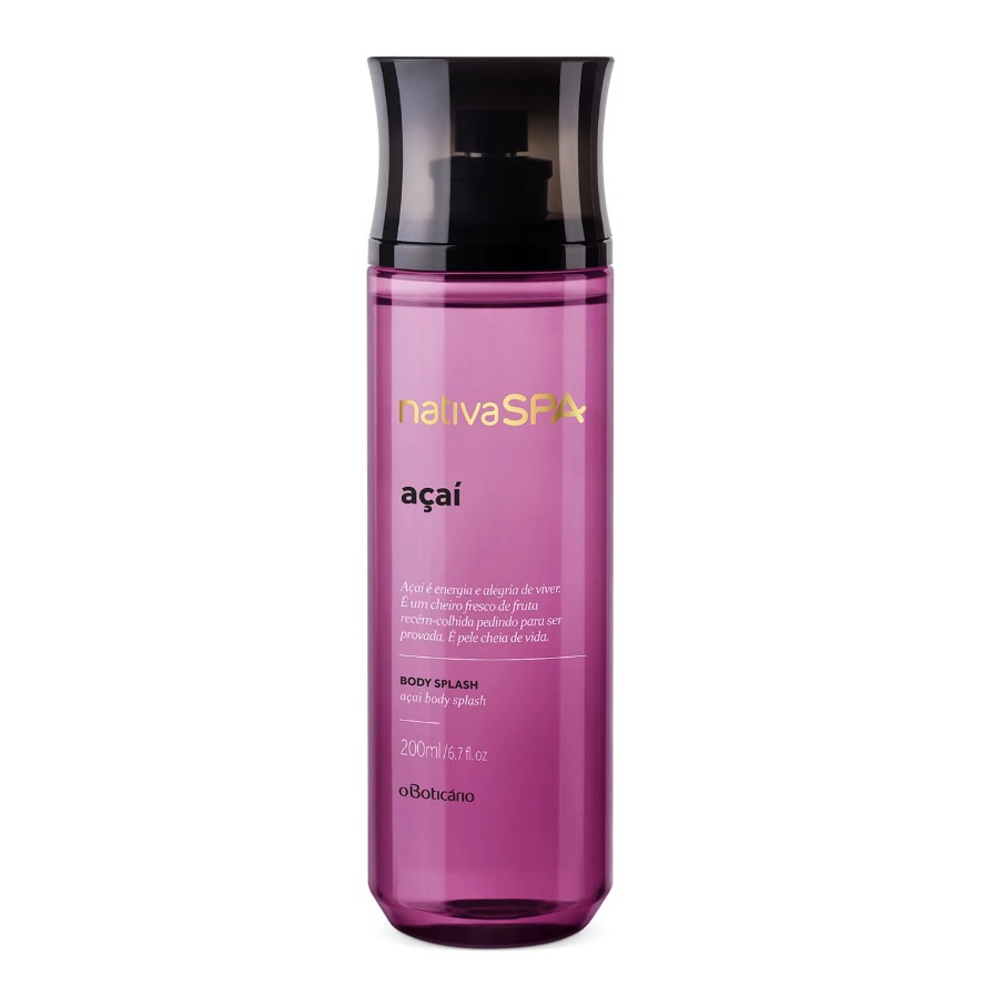 Body Splash Açaí 200ml NativaSPA
