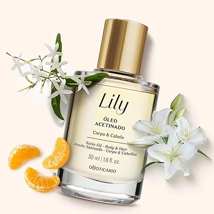 Aceite Multifuncional Acetinado Cuerpo y pelo Lily 50ml