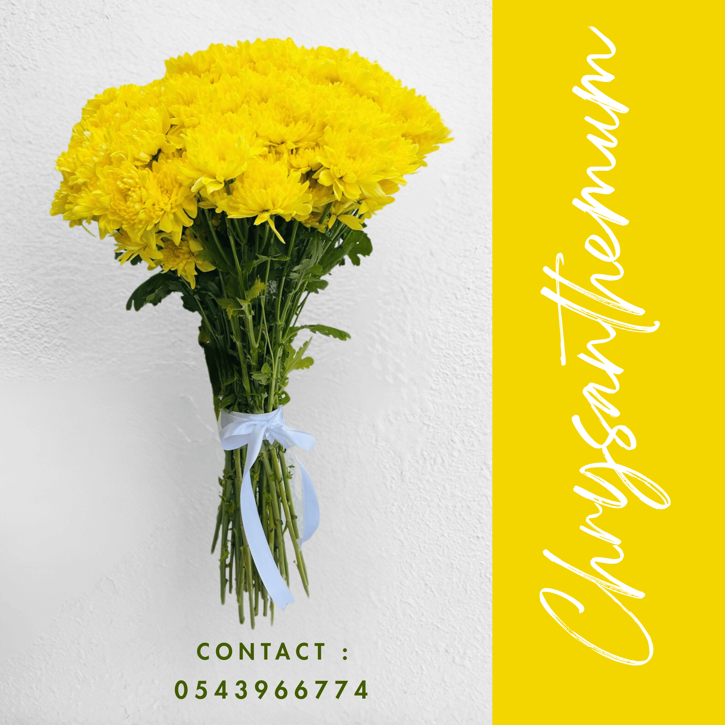Yellow Chrysanthemum Bouquet