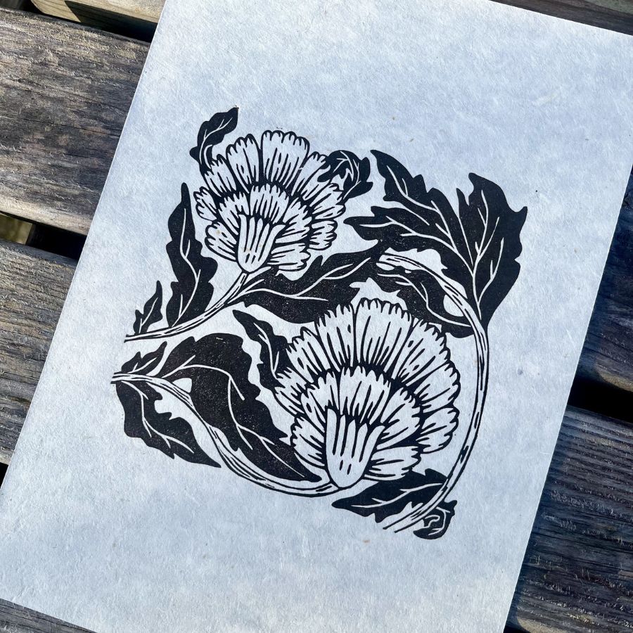 Blooming Carnation - A4