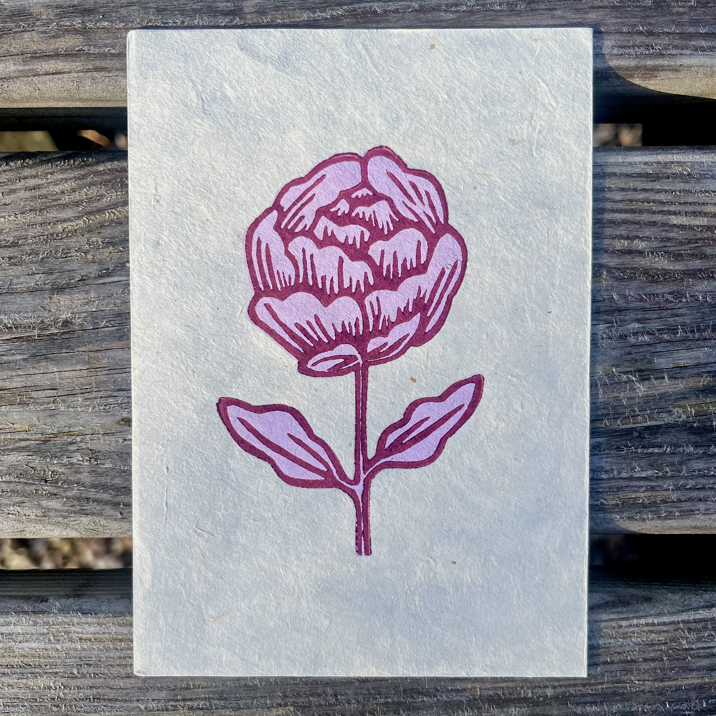 Peony A6 Reduction Print