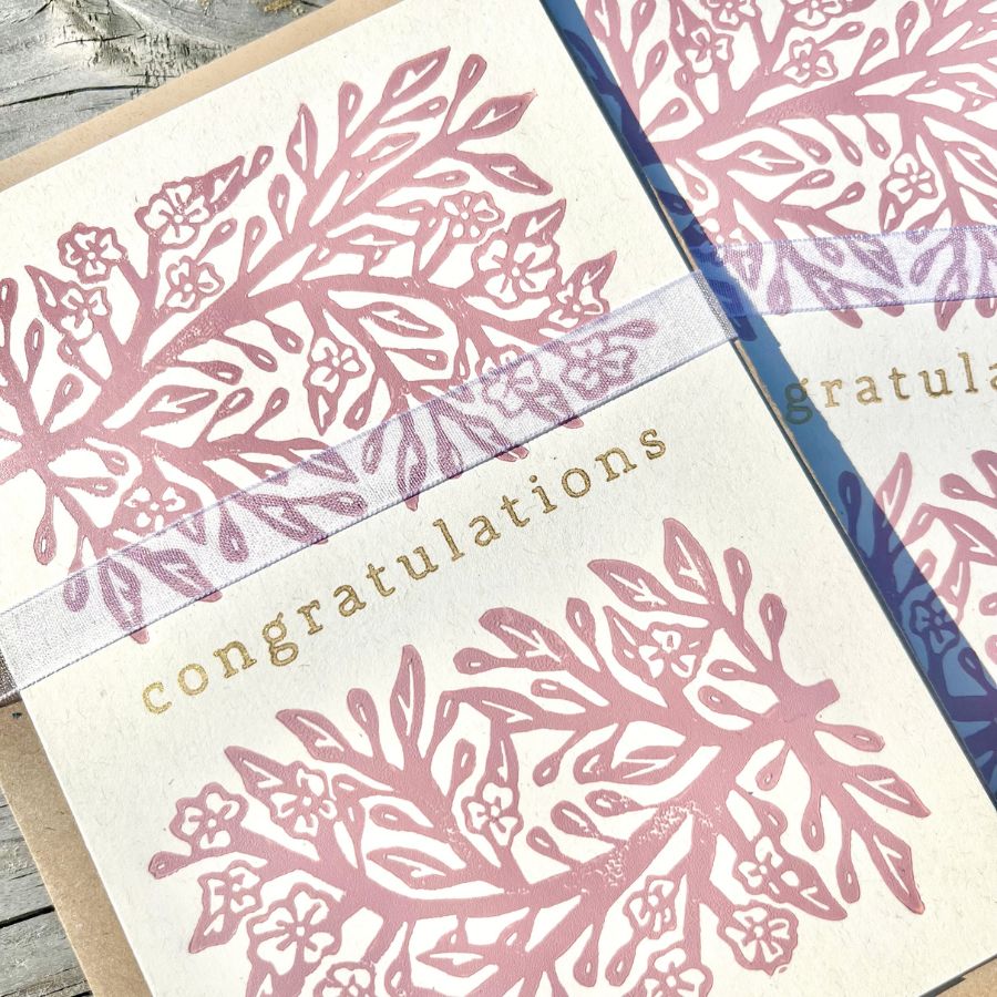 Congratulations Greeting Card - A6