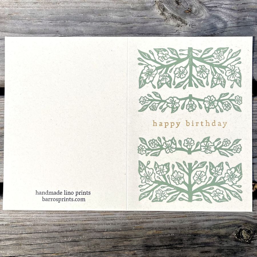 Happy Birthday Greeting Card 02 - 5"x7"