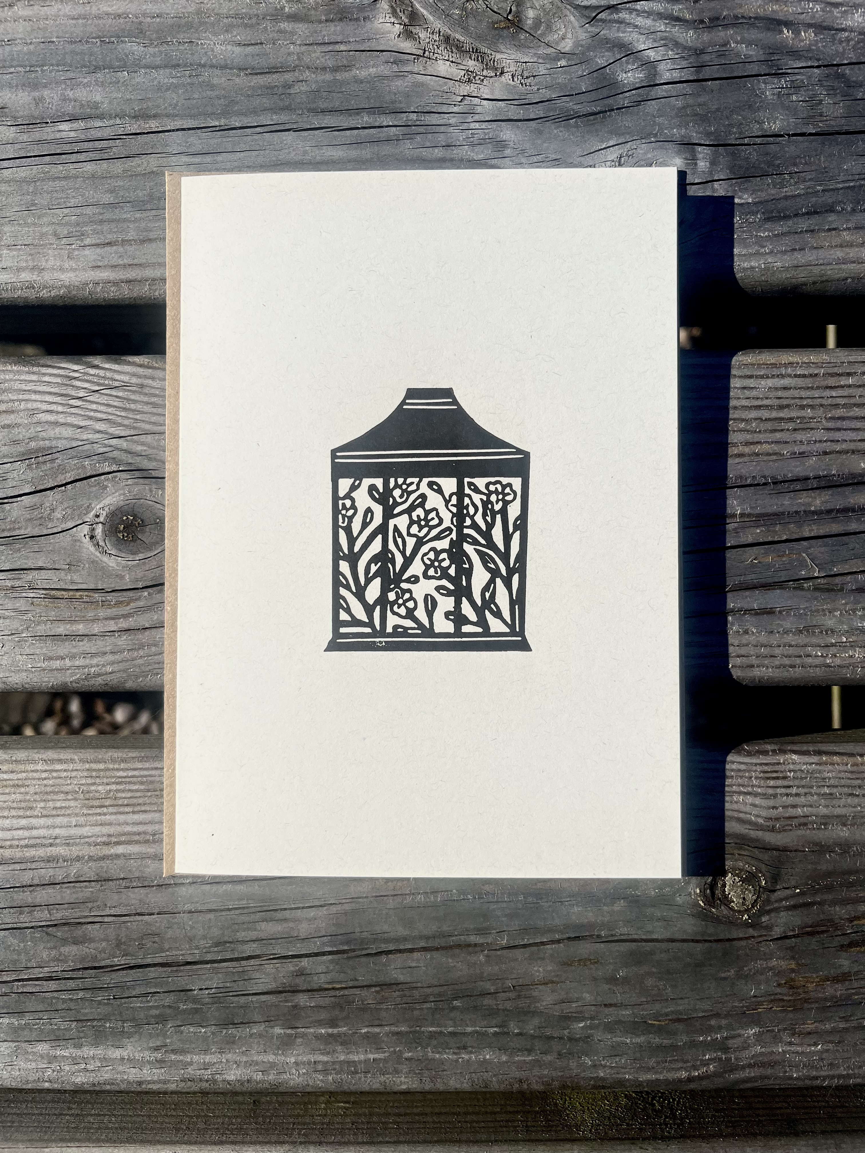 Green House Greeting Card - 5"x7"