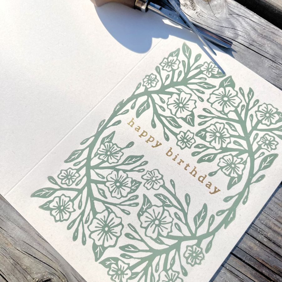 Happy Birthday Greeting Card 01 - 5"x7"