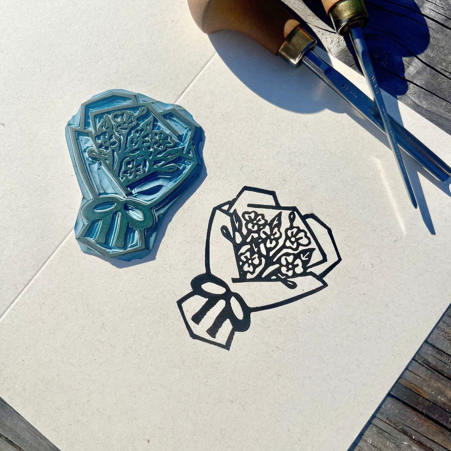 Bouquet Greeting Card - 5"x7"