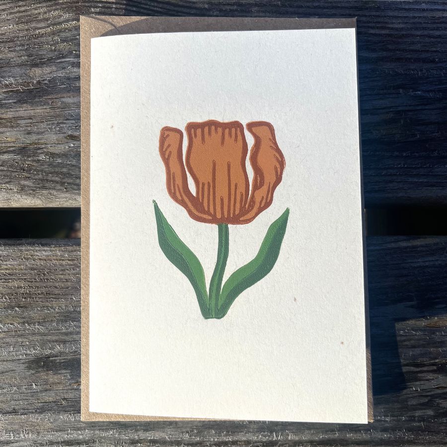 Tulip Greeting Card - A6