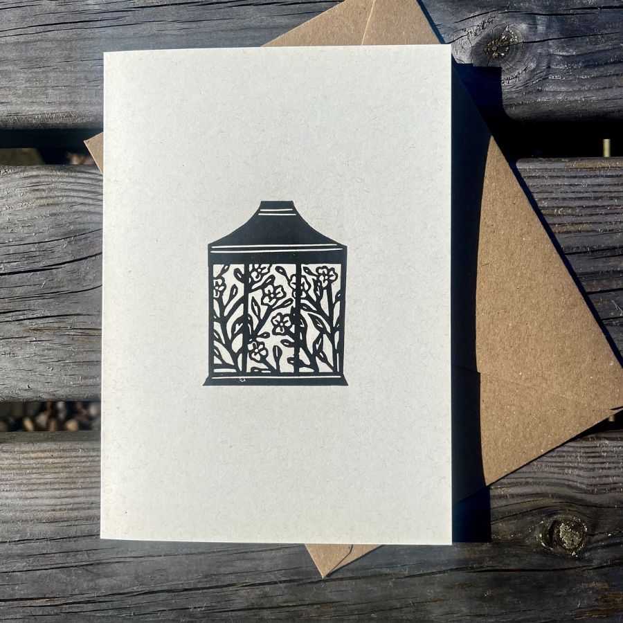 Green House Greeting Card - 5"x7"