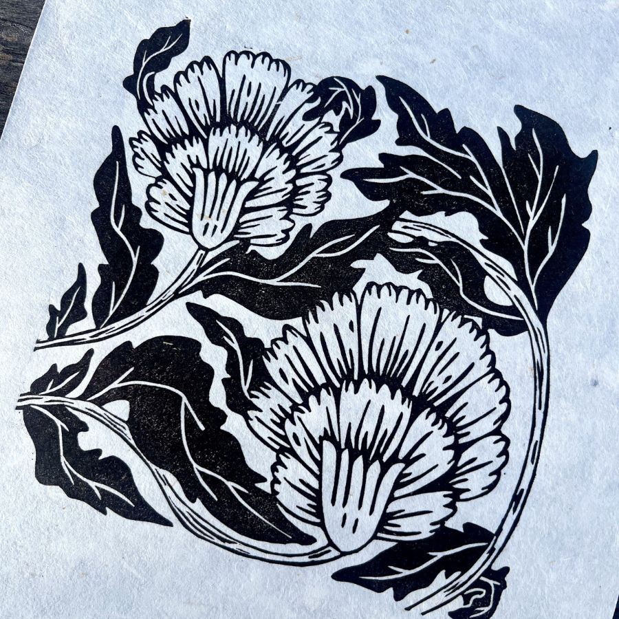 Blooming Carnation - A4